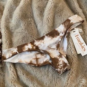 Frankies bikini brown tie dye Ryan bottoms